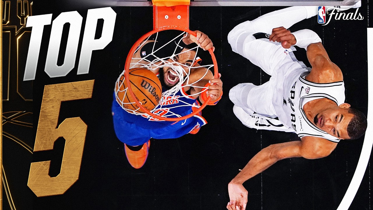 NBA's Top 5 Plays of the Night | June 5, 2026 backdrop