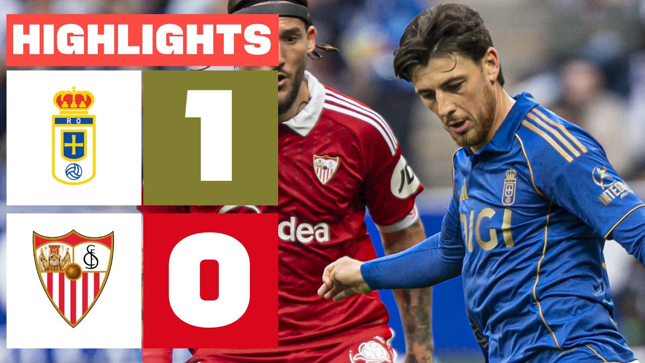 REAL OVIEDO 1 - 0 SEVILLA FC | RESUMEN LALIGA EA SPORTS backdrop