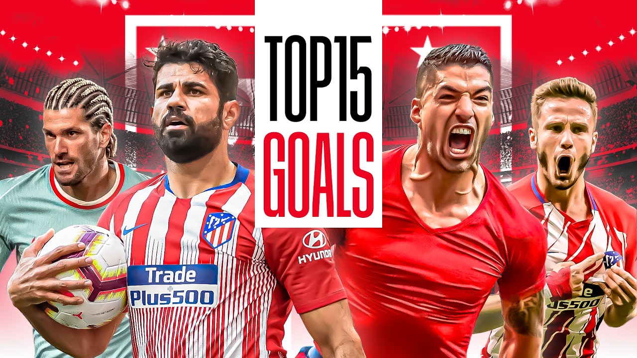 TOP 15 GOLES del Atlético de Madrid vs FC Barcelona 🔴⚪ | LALIGA EA SPORTS backdrop