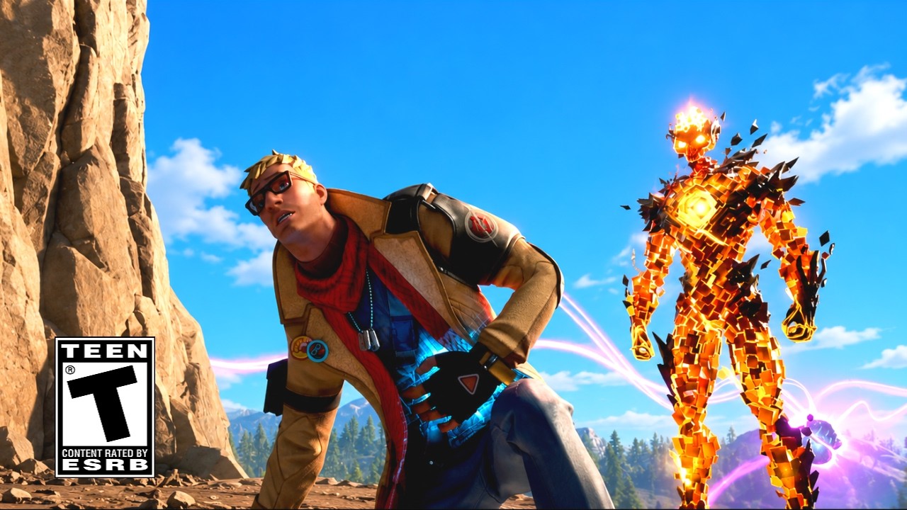 The Death of JONESY (Shattered Live Event) Fortnite Battle Royale backdrop