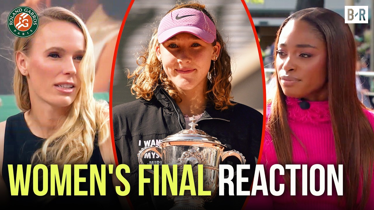 Mirra Andreeva Defeats Maja Chwalińska in Roland-Garros Final backdrop