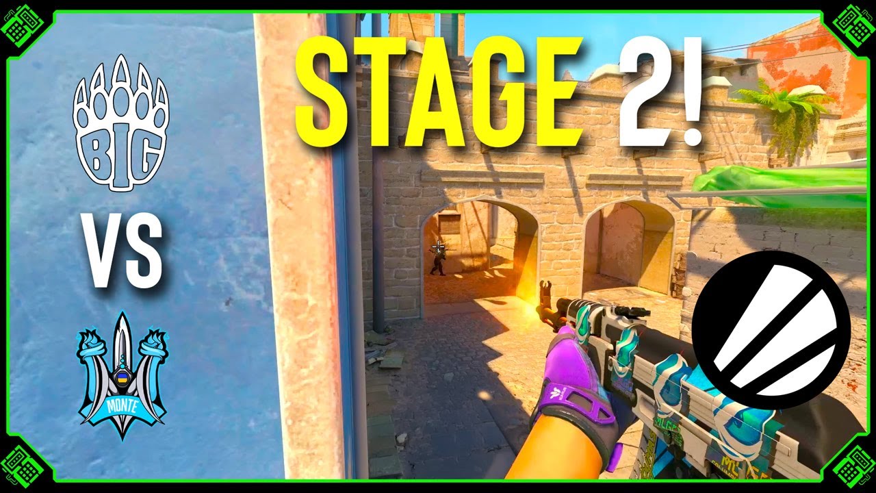Monte vs BIG - HIGHLIGHTS - IEM Cologne Major 2026 Stage 2 | CS2 backdrop
