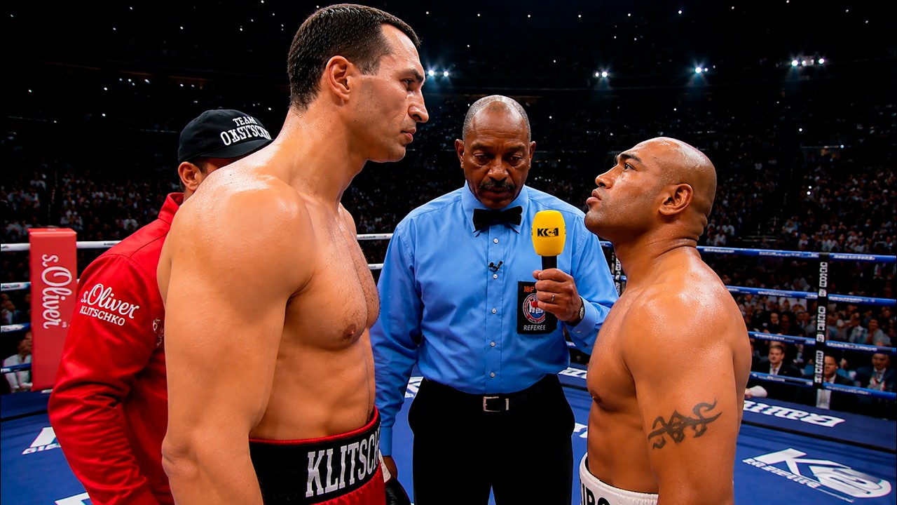 Wladimir Klitschko (Ukraine) vs Alex Leapai (Australia) | KNOCKOUT, BOXING fight, HD, 60 fps backdrop
