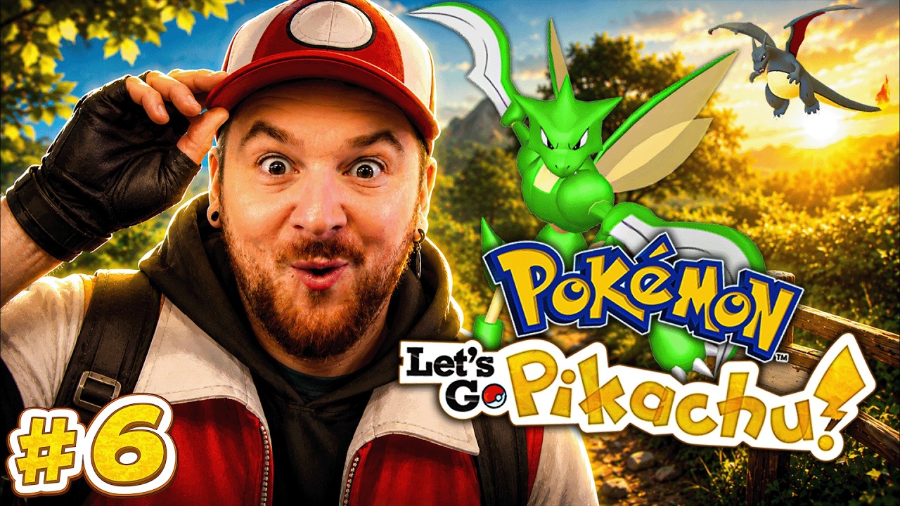 Nächstes SHINY!!!😱 TEAM nimmt Form an 🤠 Nächste ARENA 🟡 POKÉMON LET'S GO PIKACHU 🌎 Lets Play #6 backdrop