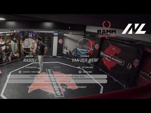 Mahdi Rasoli vs. Thomas van der Werf | Advanced -80kg Quarterfinal | RAMM TAKEDOWN TOURNAMENT backdrop
