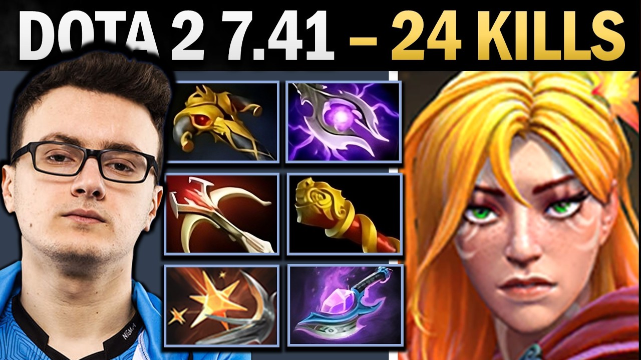 Windranger Dota 2 7.41 with 24 Kills and MKB - Dota 2 Gameplay backdrop