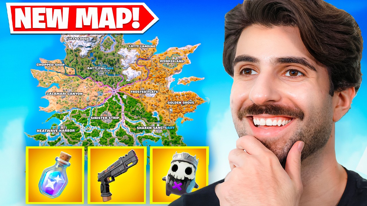 Fortnite SEASON 3 is HERE! backdrop