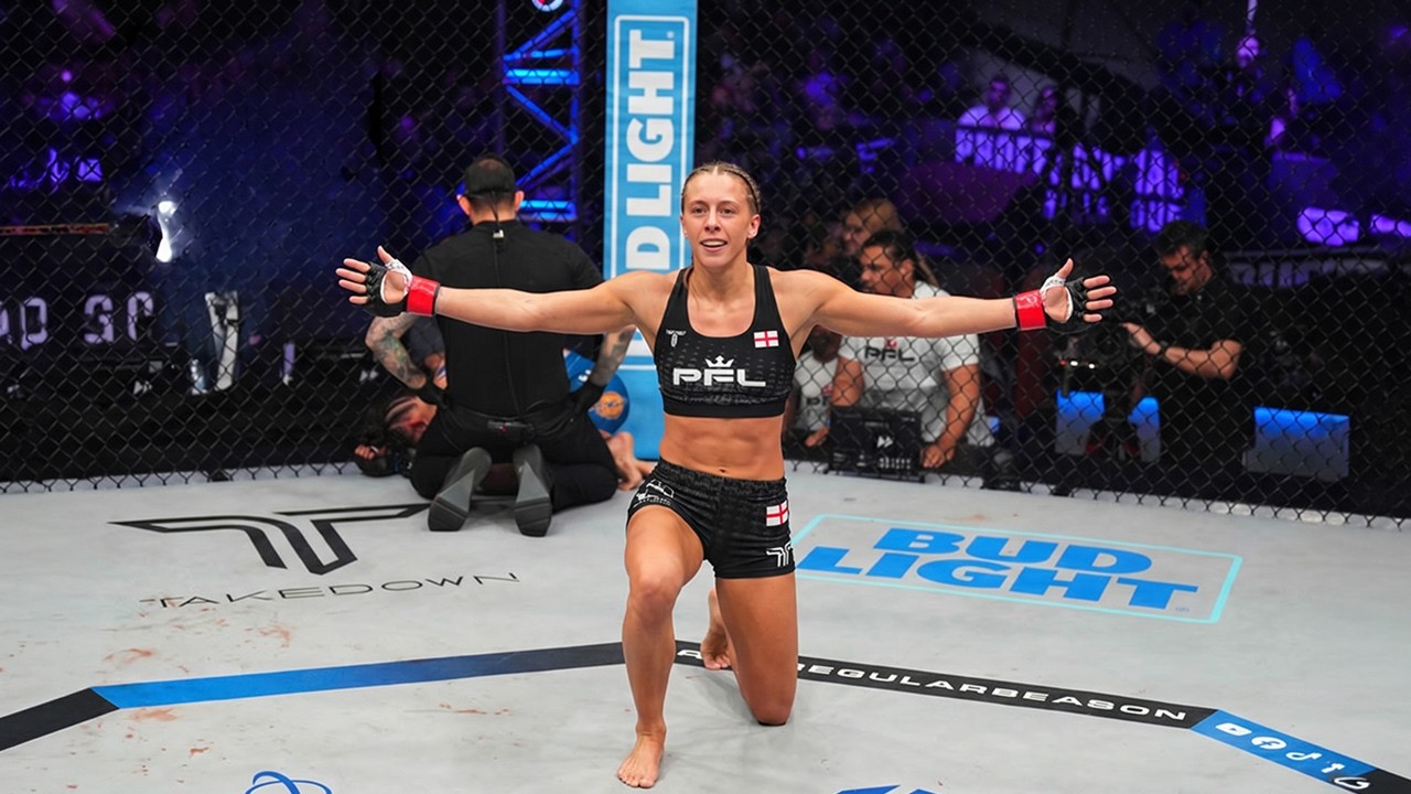 They Thought Dakota Ditcheva Was Just a Pretty Face — Then She Started Breaking Champions backdrop