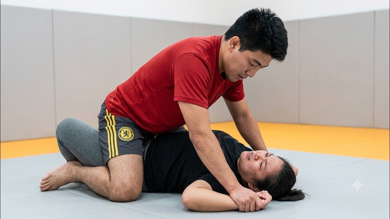 Girl vs Boy BJJ Grappling Match | Strength vs Skill backdrop