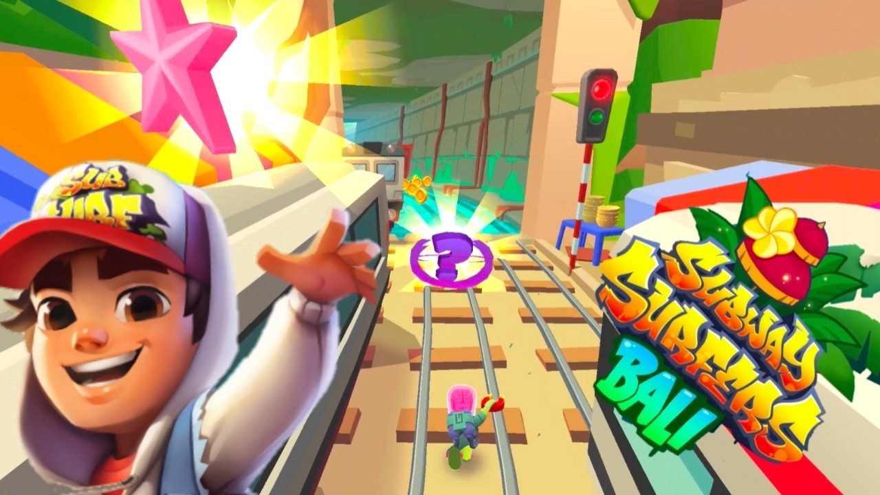 SUBWAY SURFERS BALI 2026 : GLORGALAX backdrop
