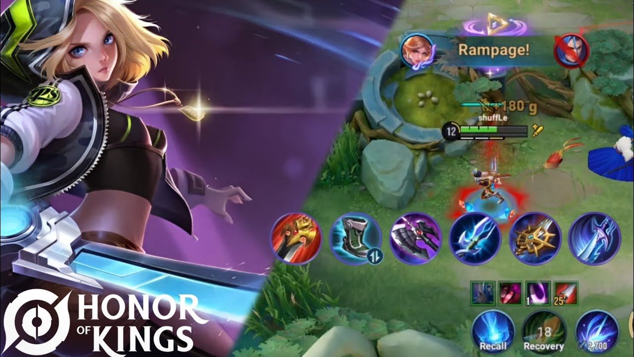 BUTTERFLY VERY DEADLY HERO | HONOR OF KINGS GAMEPLAY backdrop