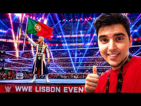 FUI AO EVENTO DA WWE EM PORTUGAL backdrop