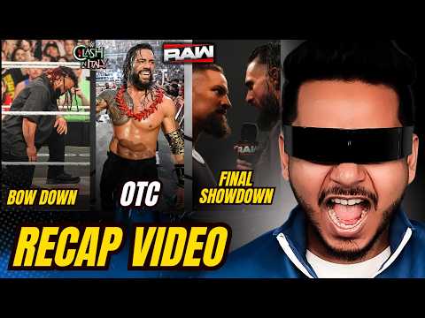 WWE RAW and Clash At Italy Recap | Jacob Lost | Seth Rollins vs Roman ? | Hindi Review backdrop