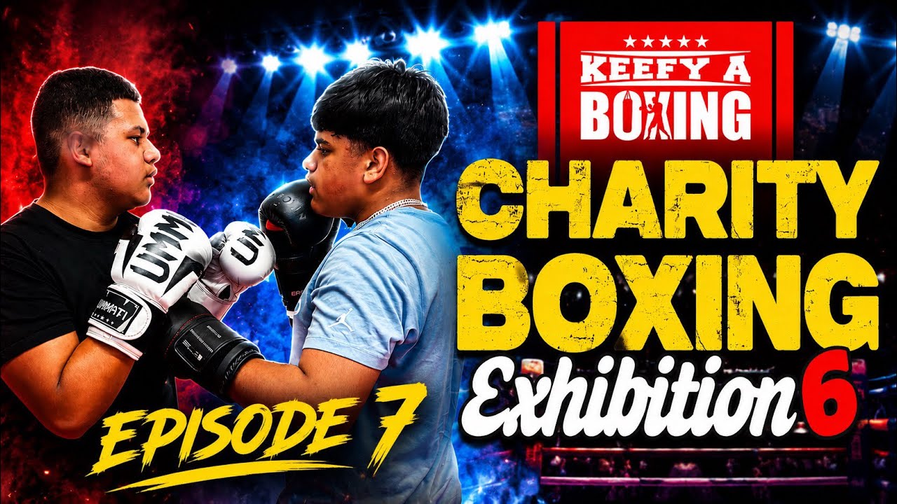 Charity Boxing Exhibition 6 Episode 7 Behind the Scene backdrop