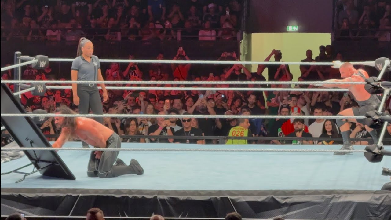 Seth Rollins vs Bron Breakker Rome Street Fight FULL MATCH - #WWE Rome June 6, 2026