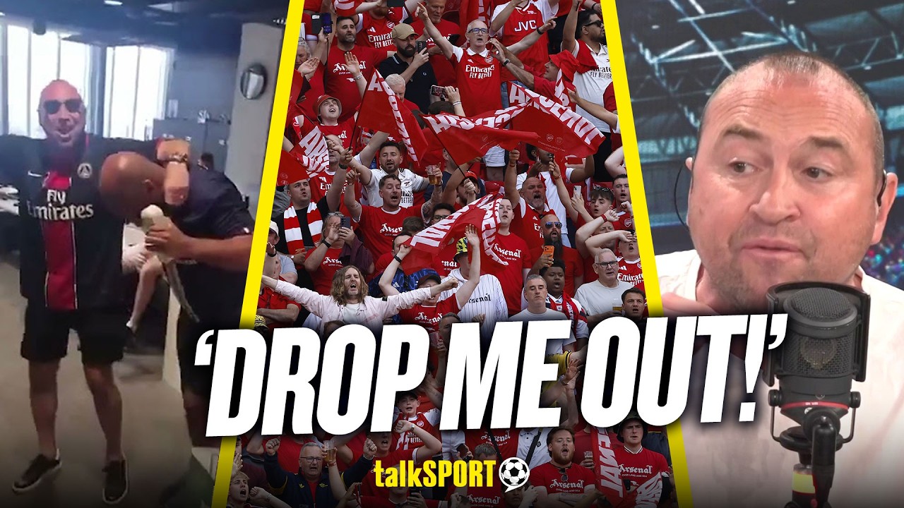Jason Cundy CLAIMS Arsenal fans "DON'T UNDERSTAND RIVALRY" following Champions League backlash! backdrop