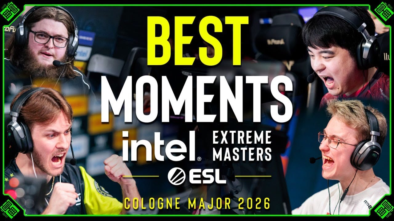 BEST MOMENTS of IEM Cologne Major 2026 Stage 1 | CS2 backdrop