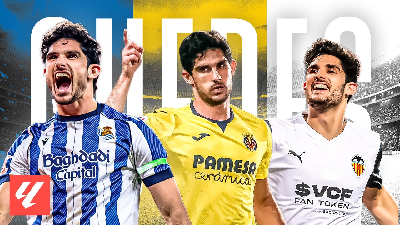 Ordenamos los 20 GOLES de GONÇALO GUEDES en LALIGA backdrop