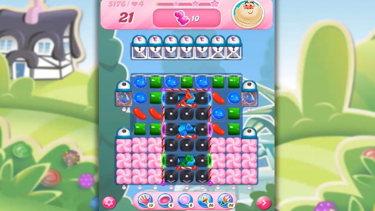 Candy Crush Level 5176 Easy Win backdrop