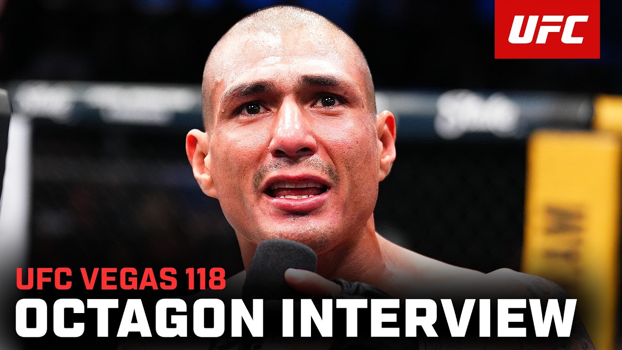 Édgar Cháirez Octagon Interview | UFC Vegas 118 backdrop