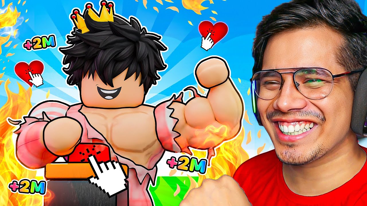 1 CLICK = 1 HEALTH ROBLOX 😱 backdrop