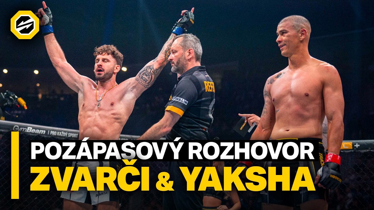 BRUTÁLNÍ KO ROZHODLO! | ZVARČI & YAKSHA po zápase backdrop
