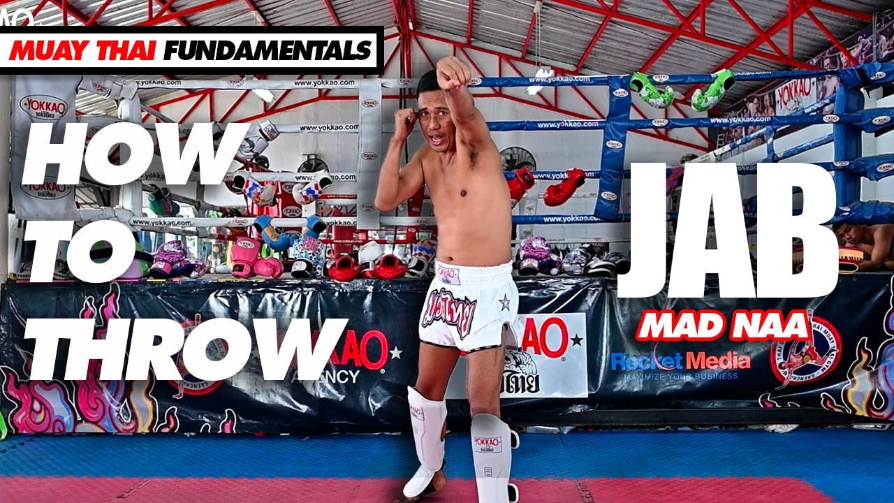 How to Throw the Jab in Muay Thai | Muay Thai Fundamentals backdrop