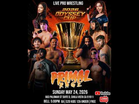 Primal Pro Wrestling - PRIMAL RAGE - May 24, 2026