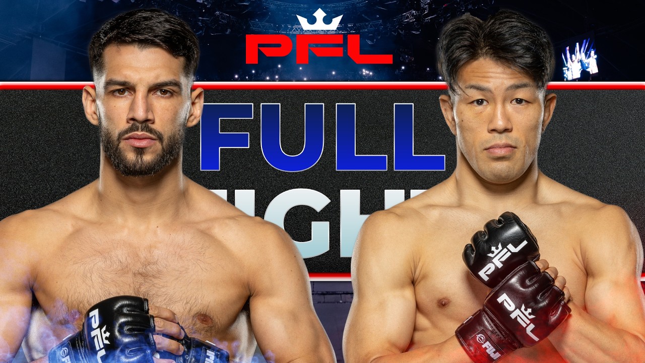 HEAD KICK KO!! | Asaël Adjoudj v Keisuke Sasu 佐須 啓祐 | Full Fight | PFL Brussels backdrop