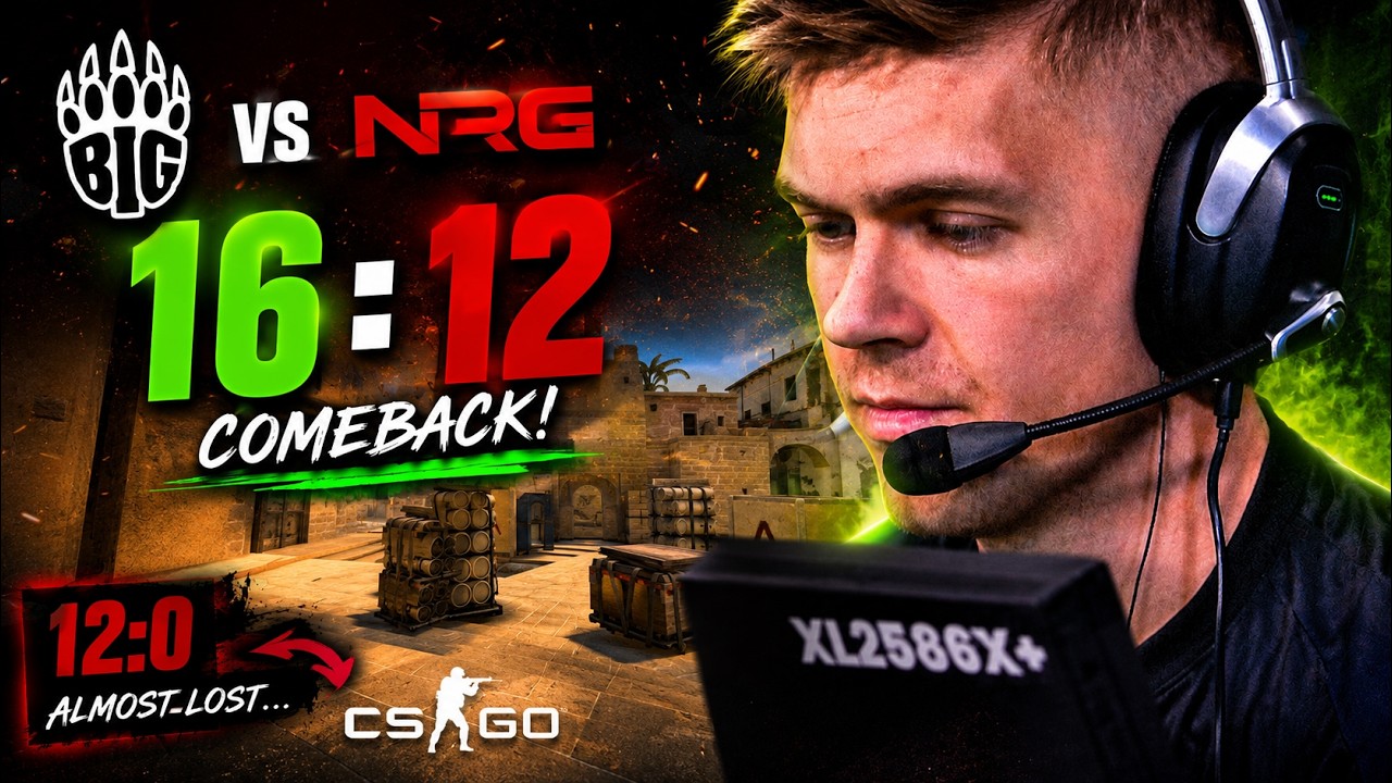 BIG VS NRG INSANE COMEBACK (EDIT CS 2)