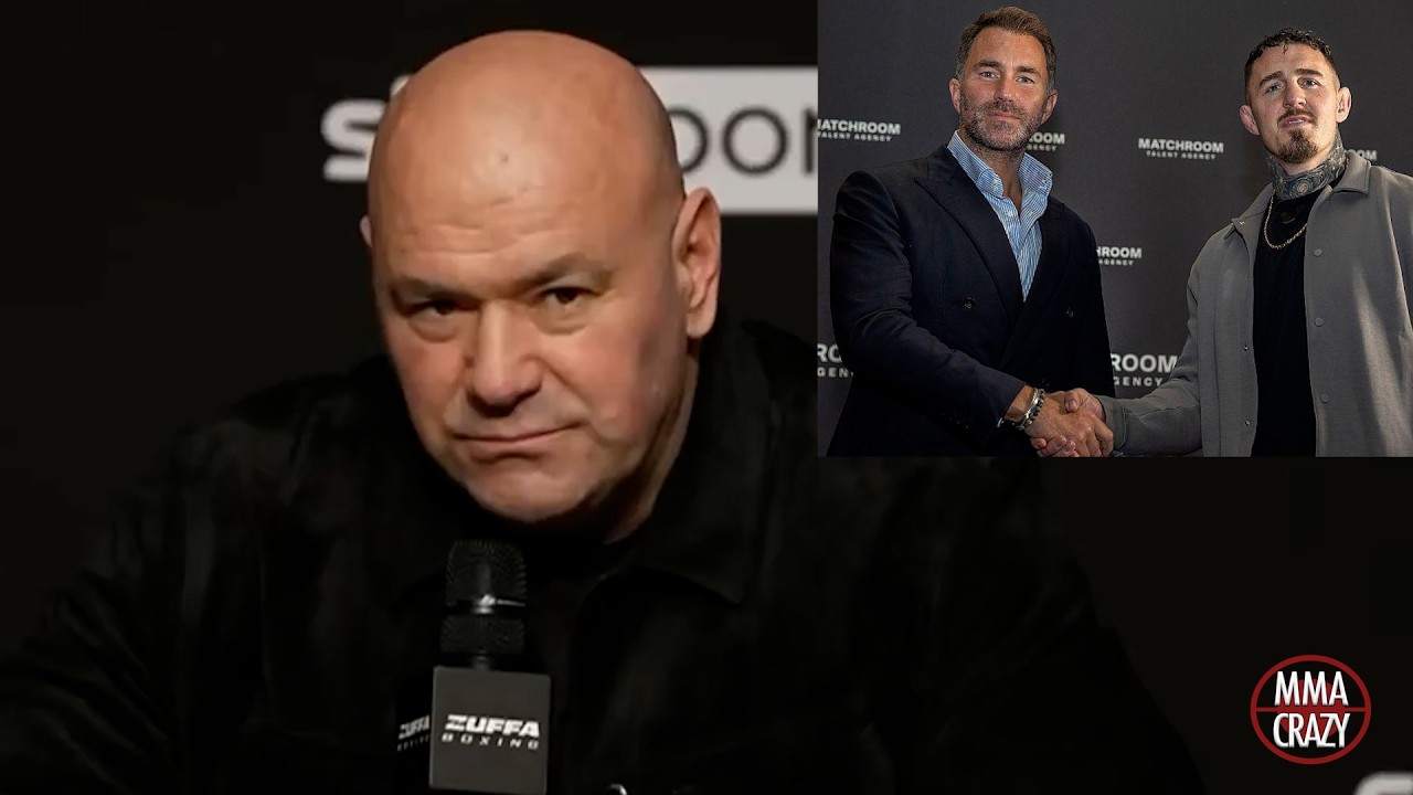 Dana White responds to Eddie Hearn on Tom Aspinall Release Request