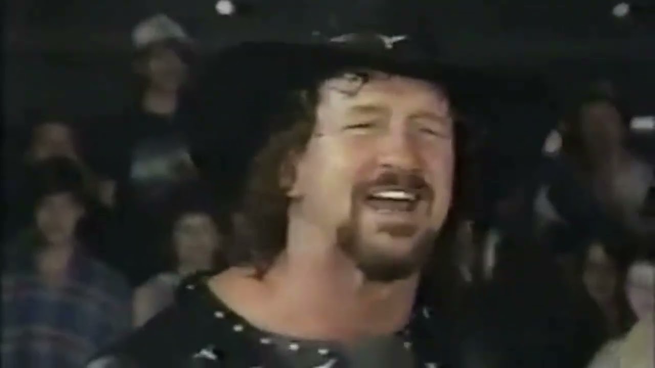 Sting Brawls with Terry Funk. NWA 1989