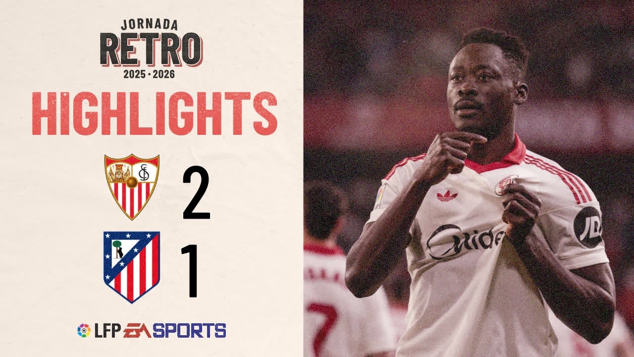 SEVILLA FC 2 - 1 ATLÉTICO DE MADRID | RESUMEN LALIGA EA SPORTS