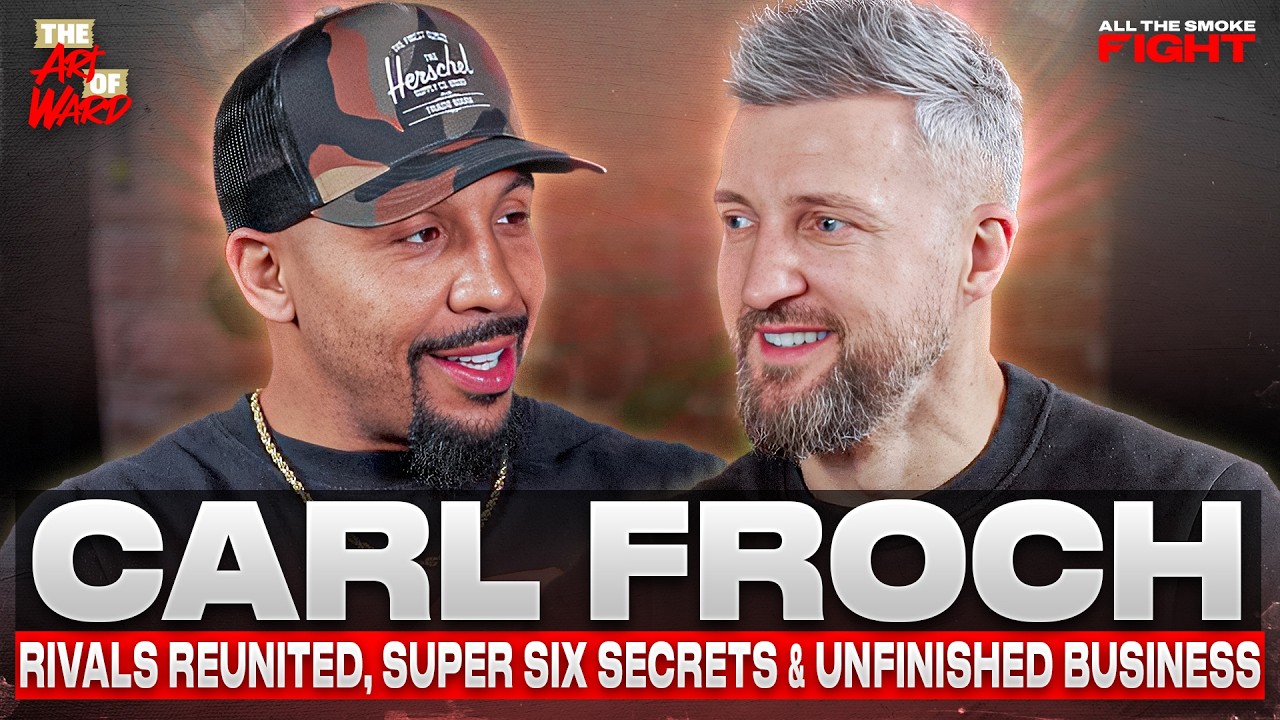 Carl Froch On Biting Andre Ward, Calzaghe Ghosting Him & Leaving The UK background
