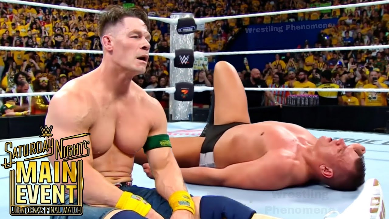 WWE 13 December 2025 John Cena Vs Gunther WWE Saturday Night's Main Event 2025 Highlights Last Match backdrop