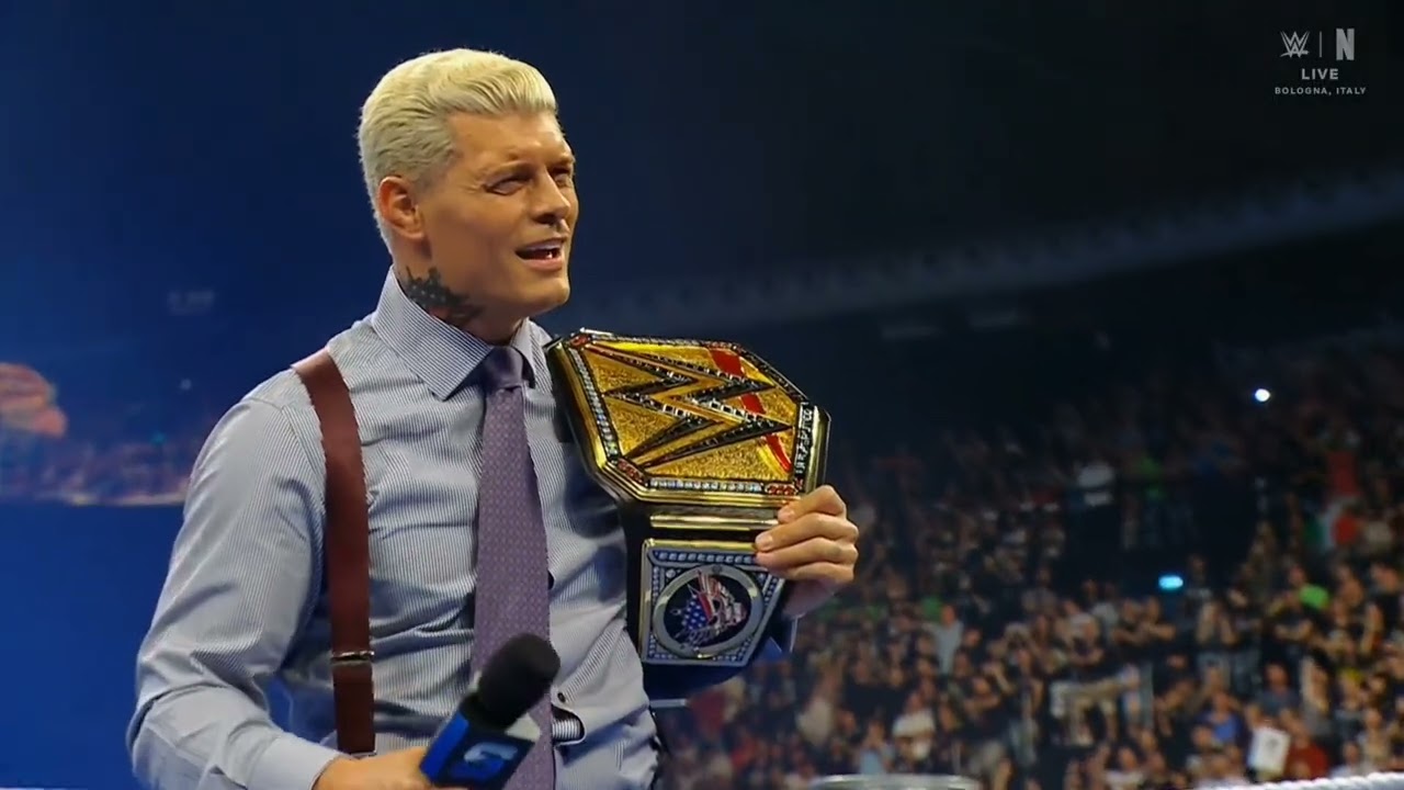 WWE SMACKDOWN CODY RHODES ENTRANCE 05/06/26 backdrop