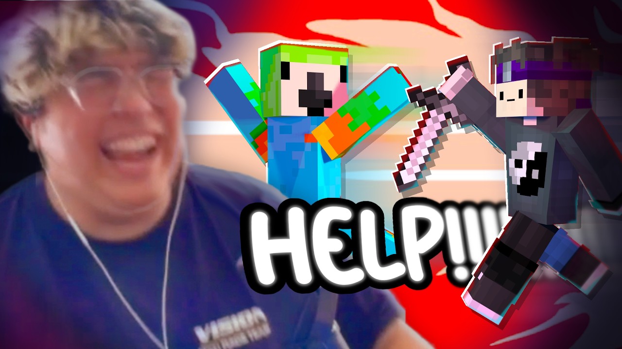 Forcing Youtubers to play MINECRAFT Among Us