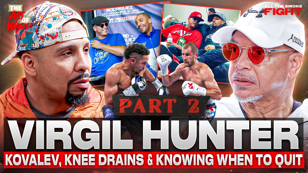 Andre Ward: 'I Knew Going Into Kovalev 2 That Was My Last Fight' | Virgil Hunter Part 2 backdrop