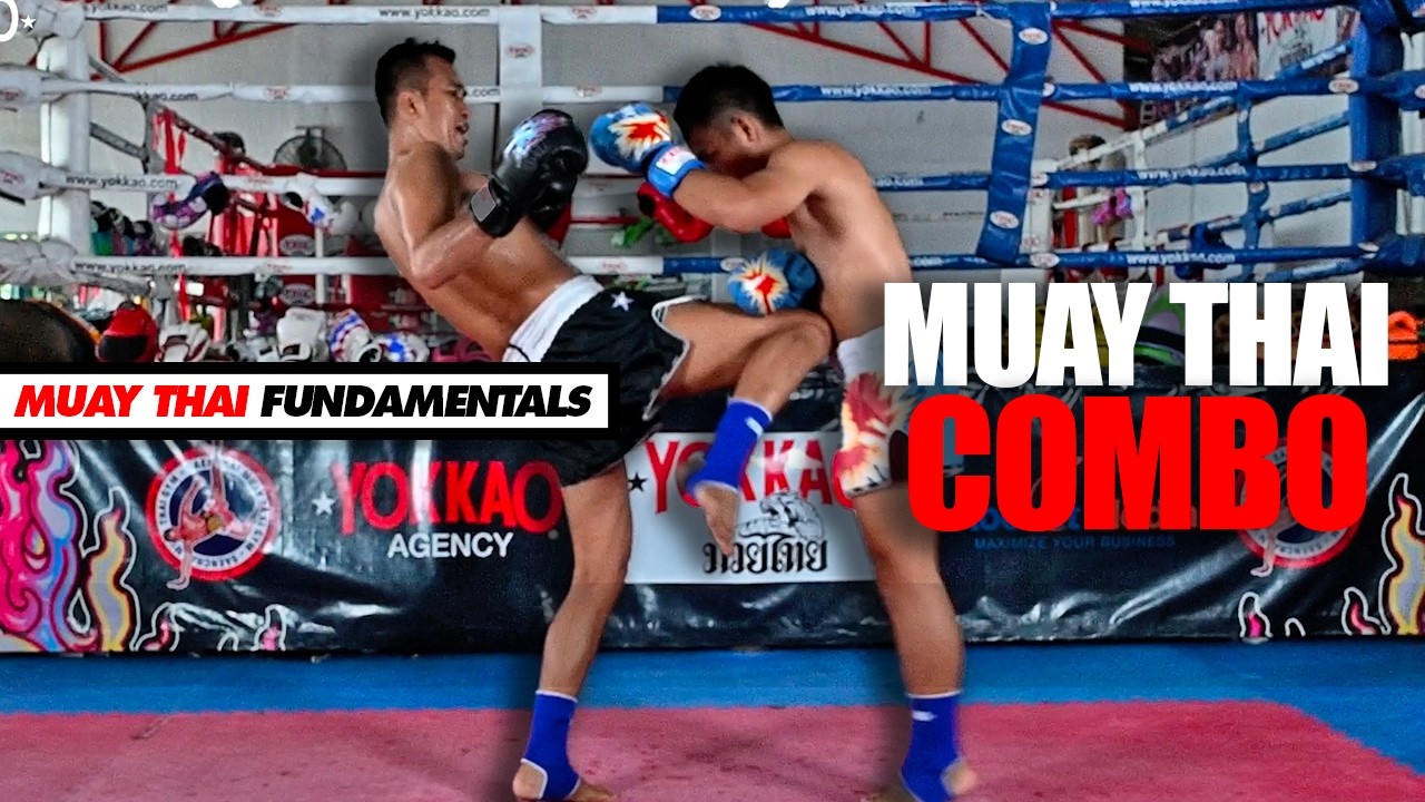 Your First Powerful Muay Thai Combo | Muay Thai Fundamentals