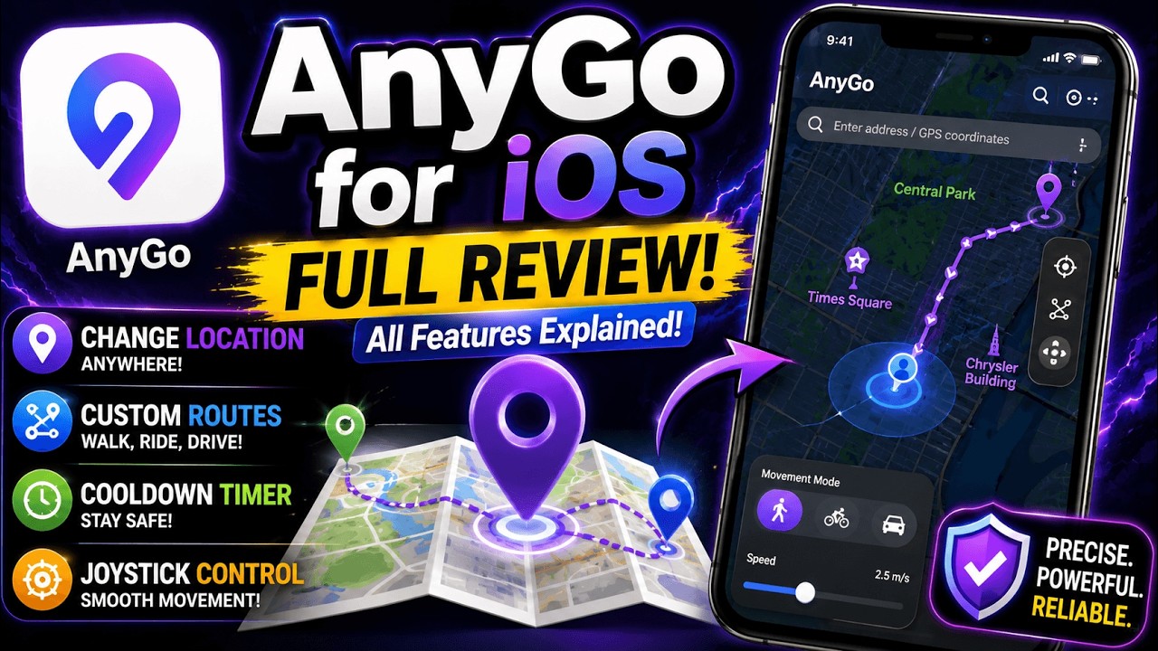 Pokemon Go Spoofer 2026 ✅ GPS Location Changer for iOS & Android ✅ AnyGo
