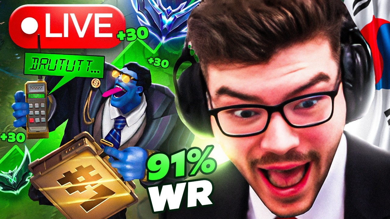 LONG STREAM TODAY 29-3 START 91% WR RIVEN ABUSER- 10K BET WITH DRUTUTT - !RACE backdrop