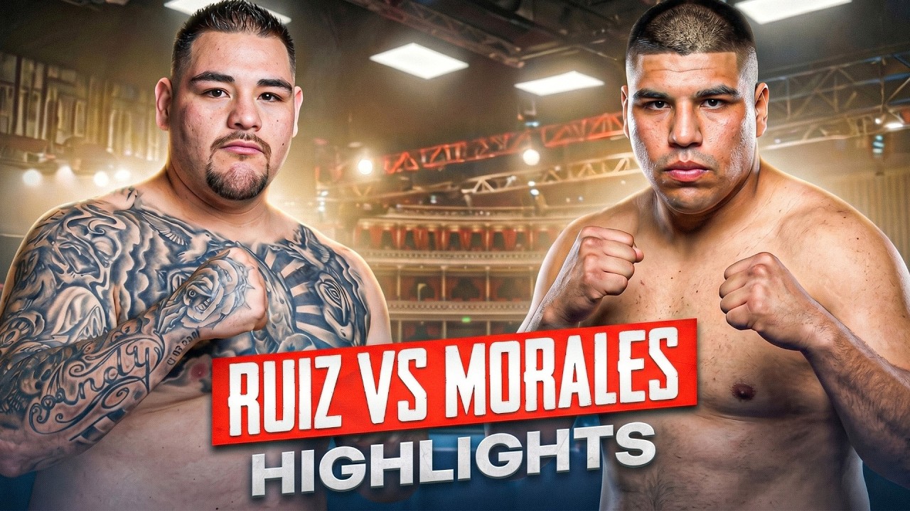 Heavyweight Boxing! Andy Ruiz (USA) vs Alvaro Morales (MEXICO) | Fight Highlights backdrop