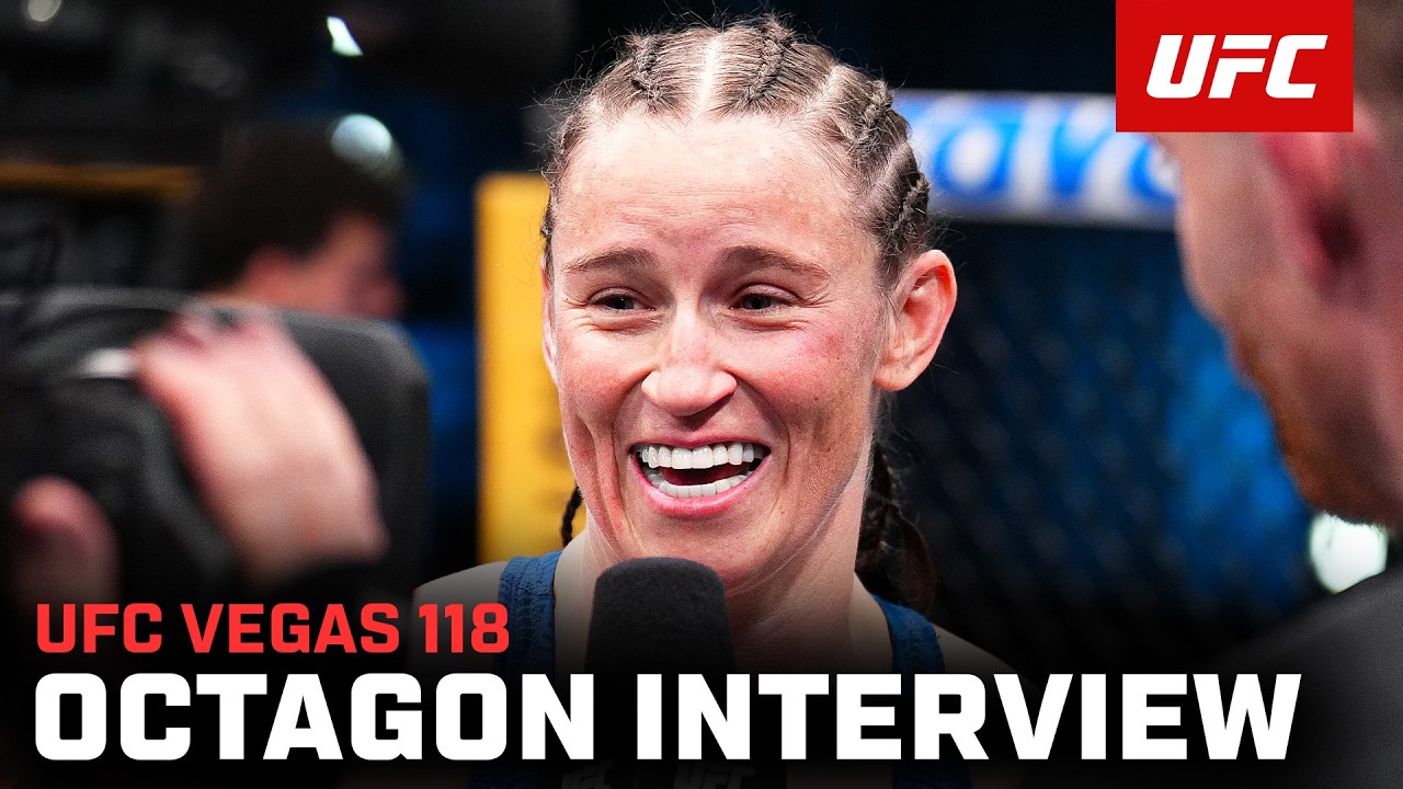 Chelsea Chandler Octagon Interview | UFC Vegas 118