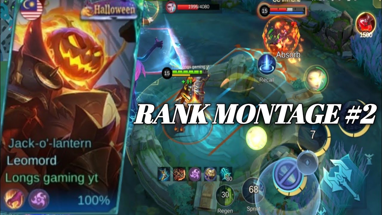 RANK MONTAGE#2/LEOMORD/CHOU/SABER/MARTIS MOBILE LEGEND BANG BANG#mobilelegends #mlbb#mlbbcreatorcamp backdrop