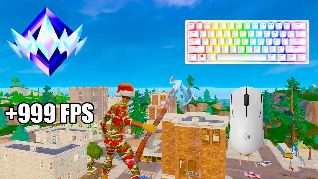 SteelSeries Apex Pro TKL ASMR đŽ Fortnite OG Ranked Reload đ Satisfying Keyboard Fortnite 900 FPS 4K backdrop