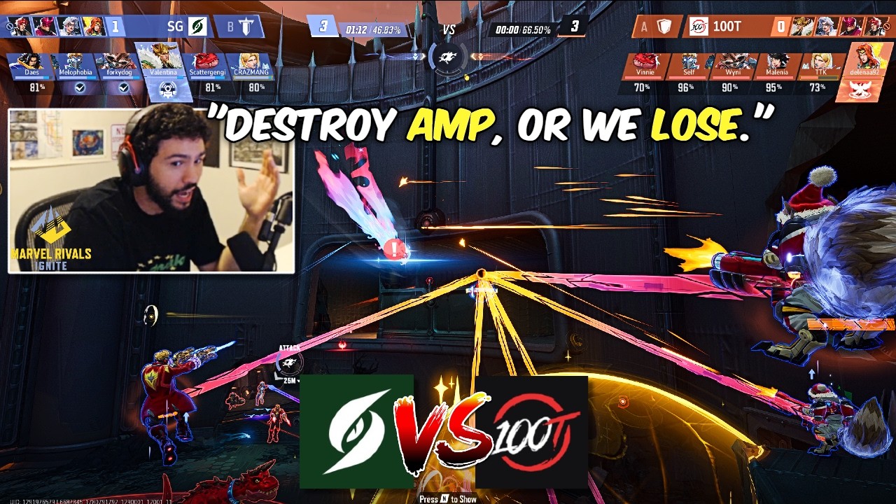 When 100T Coach "iRemiix" Goes Against SG Coach "Fauwkz" | 100T vs SG | MRI S1 2026 Groups backdrop
