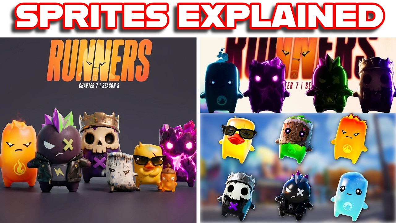 EVERYTHING YOU NEED TO KNOW ABOUT FORTNITE'S *NEW* SPRITES In Chapter 7 Season 3