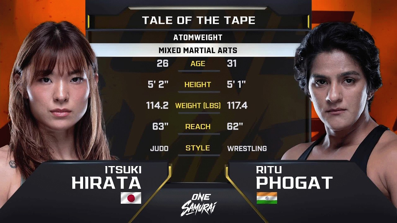 Itsuki Hirata vs. Ritu Phogat | MMA Full Fight