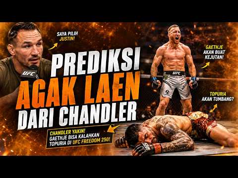 CHANDLER BIKIN DUNIA UFC MELONGO! DIA YAKIN TOPURIA AKHIRNYA AKAN TUMBANG DI TANGAN GAETHJE🔥