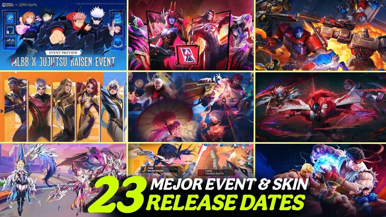 ALL 23 Mejor Event & Skins Release Date in 2026 | JJK | Exorcist 1,2 & 3 | Drawing Stars | Abyss backdrop
